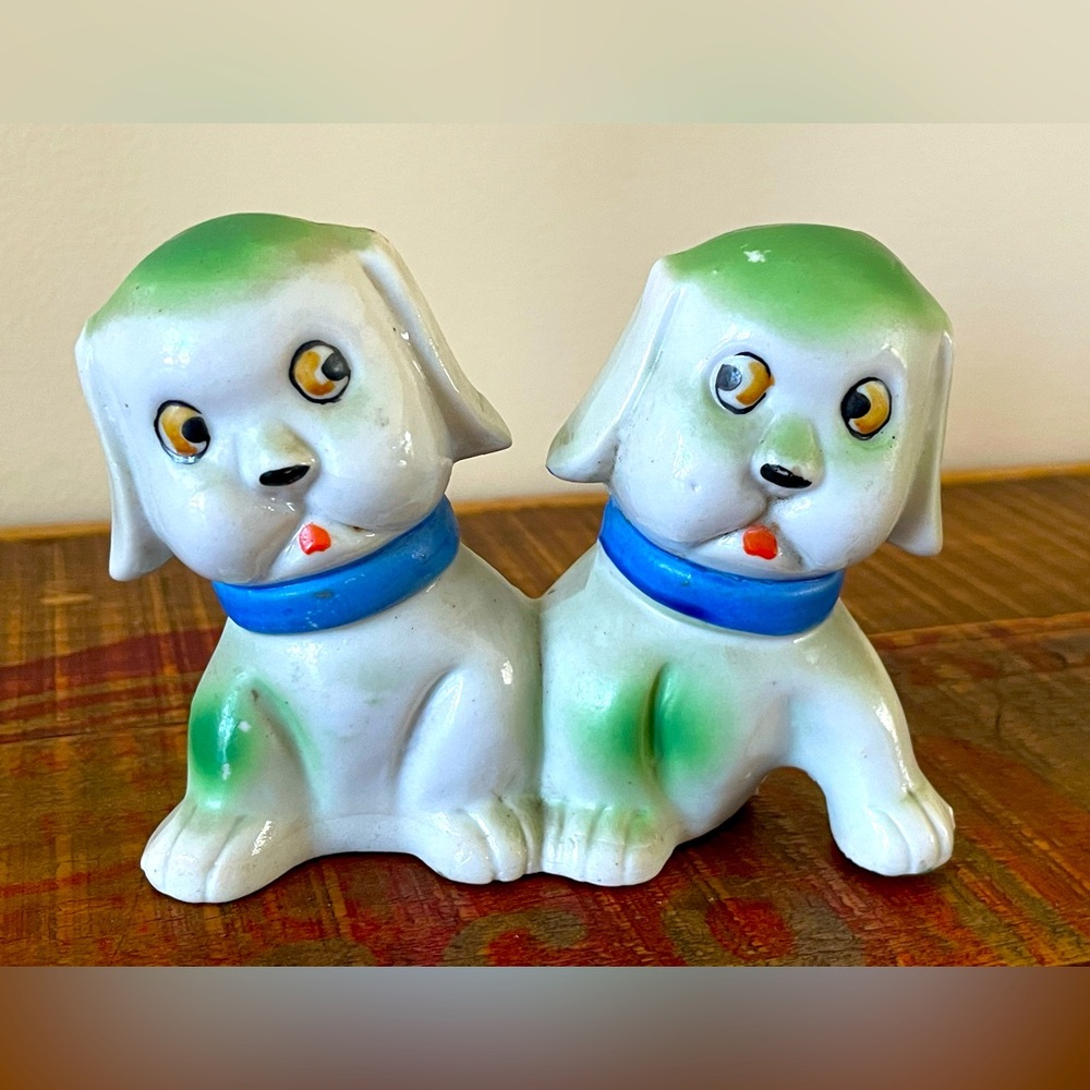 Vintage Kitschy Puppy Dog Figurine🐶❤️